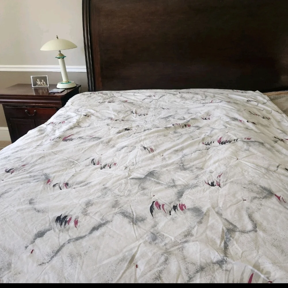 Handmade Patchwork Quilt Hand Tied Man Cave Reversible Home Bedding 80 x 60